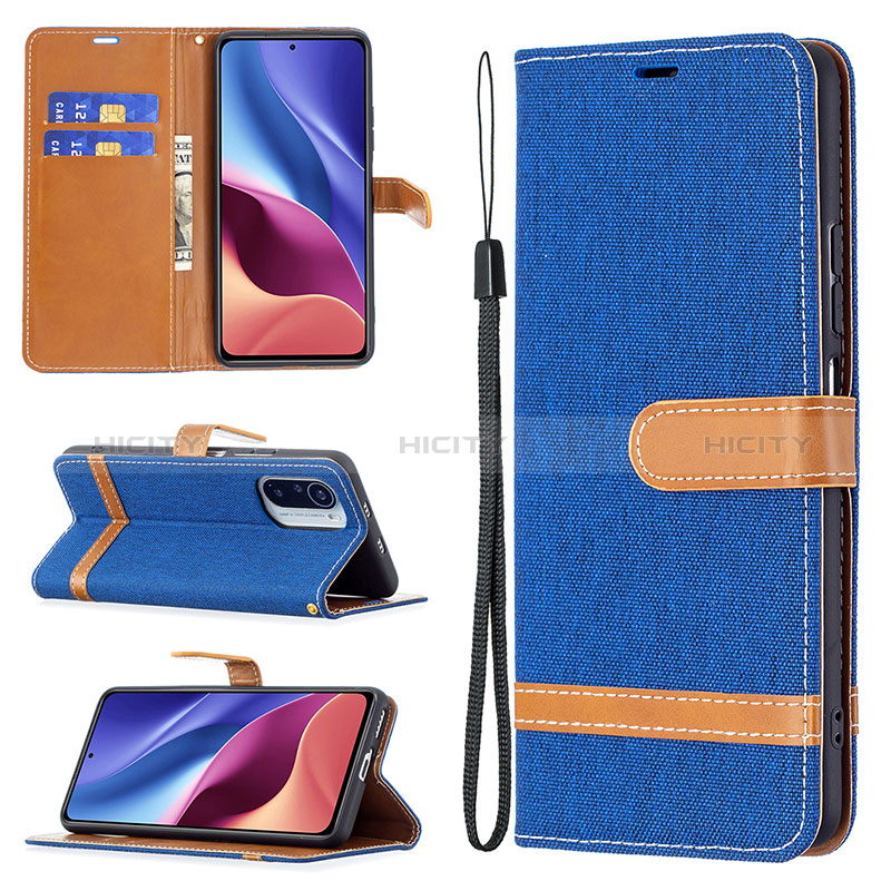 Coque Portefeuille Livre Cuir Etui Clapet B16F pour Xiaomi Redmi K40 5G Plus