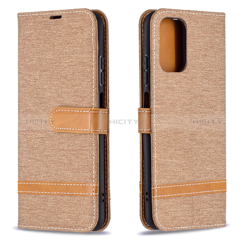 Coque Portefeuille Livre Cuir Etui Clapet B16F pour Xiaomi Redmi Note 10 4G Or Plus