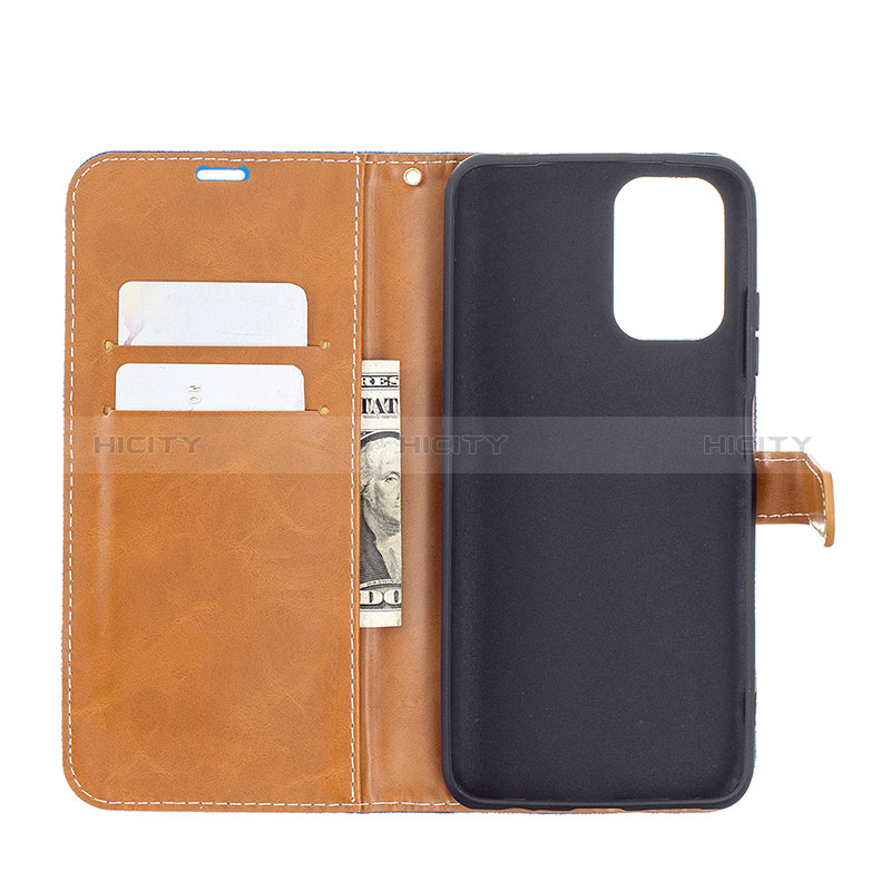 Coque Portefeuille Livre Cuir Etui Clapet B16F pour Xiaomi Redmi Note 10 4G Plus