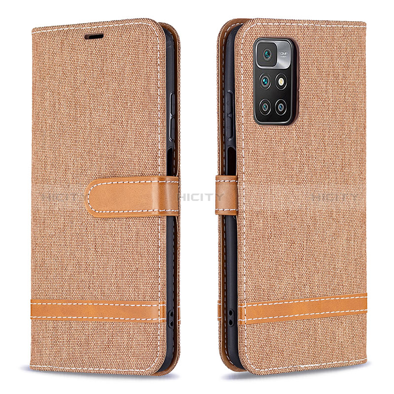 Coque Portefeuille Livre Cuir Etui Clapet B16F pour Xiaomi Redmi Note 11 4G (2021) Or Plus