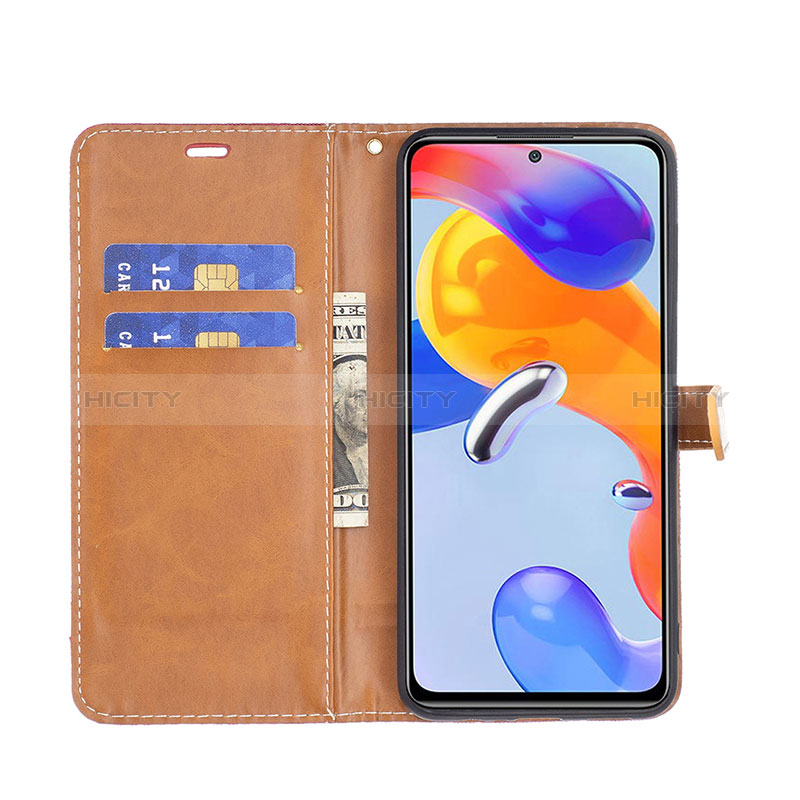 Coque Portefeuille Livre Cuir Etui Clapet B16F pour Xiaomi Redmi Note 11 Pro 4G Plus