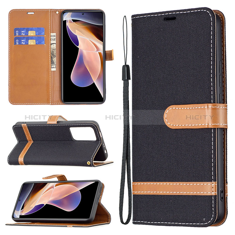 Coque Portefeuille Livre Cuir Etui Clapet B16F pour Xiaomi Redmi Note 11 Pro+ Plus 5G Plus