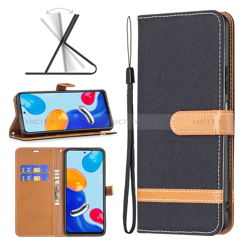 Coque Portefeuille Livre Cuir Etui Clapet B16F pour Xiaomi Redmi Note 11S 4G Plus