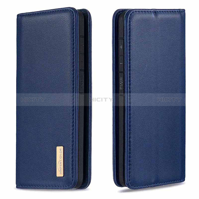 Coque Portefeuille Livre Cuir Etui Clapet B17F pour Samsung Galaxy A10 Bleu Plus