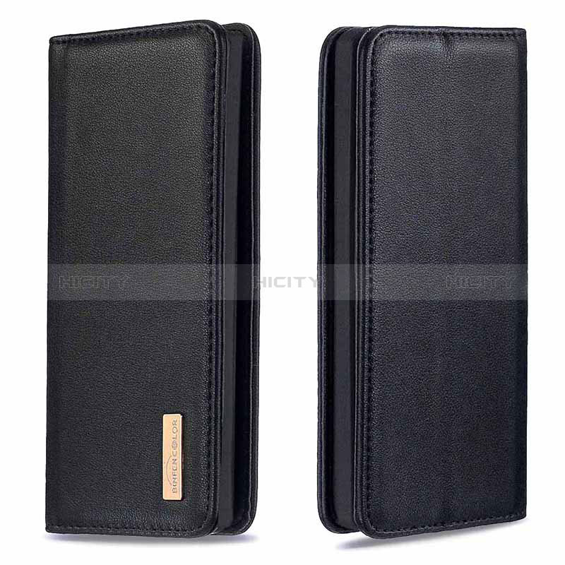 Coque Portefeuille Livre Cuir Etui Clapet B17F pour Samsung Galaxy Note 10 Plus 5G Noir Plus