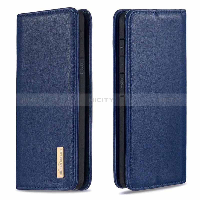 Coque Portefeuille Livre Cuir Etui Clapet B17F pour Samsung Galaxy S20 Plus 5G Bleu Plus