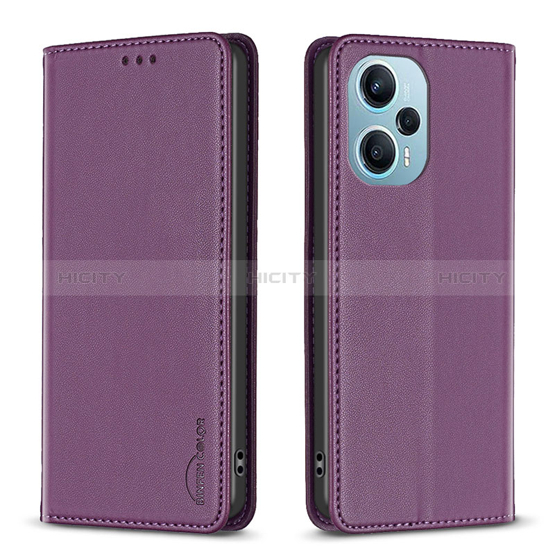 Coque Portefeuille Livre Cuir Etui Clapet B17F pour Xiaomi Poco F5 5G Plus