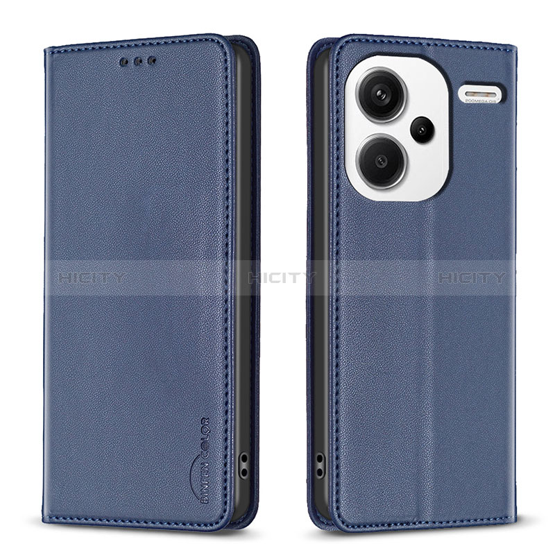 Coque Portefeuille Livre Cuir Etui Clapet B17F pour Xiaomi Redmi Note 13 Pro+ Plus 5G Plus