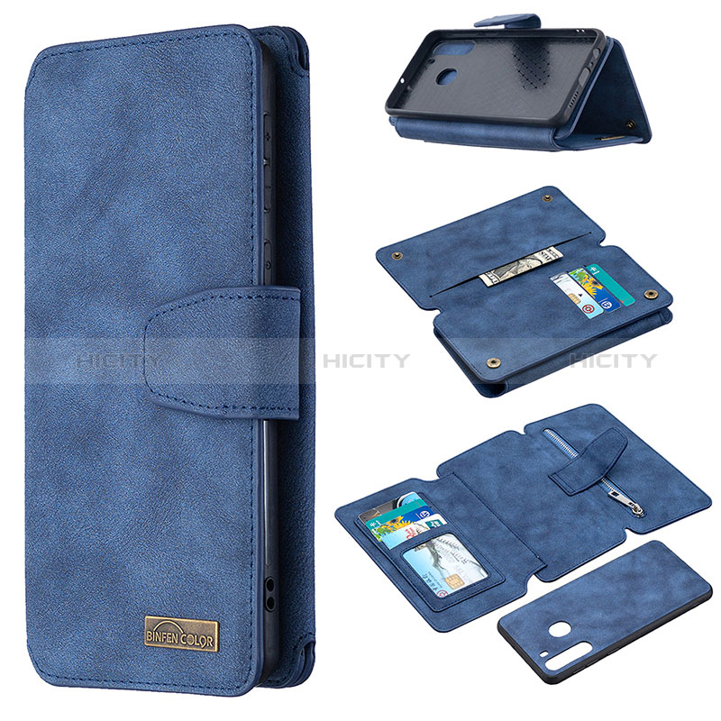 Coque Portefeuille Livre Cuir Etui Clapet B18F pour Samsung Galaxy A21 Plus