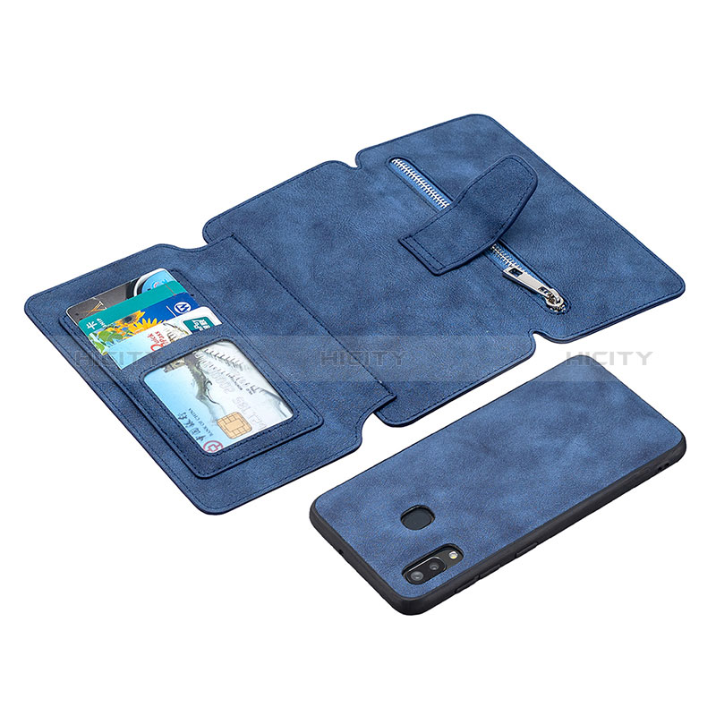 Coque Portefeuille Livre Cuir Etui Clapet B18F pour Samsung Galaxy M10S Plus