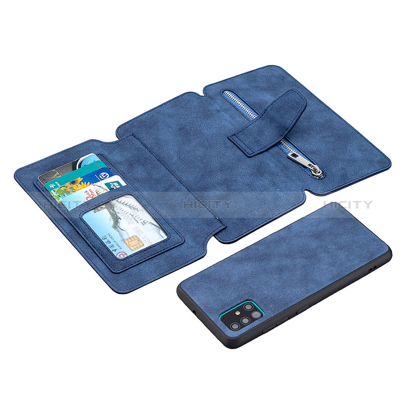 Coque Portefeuille Livre Cuir Etui Clapet B18F pour Samsung Galaxy M40S Plus