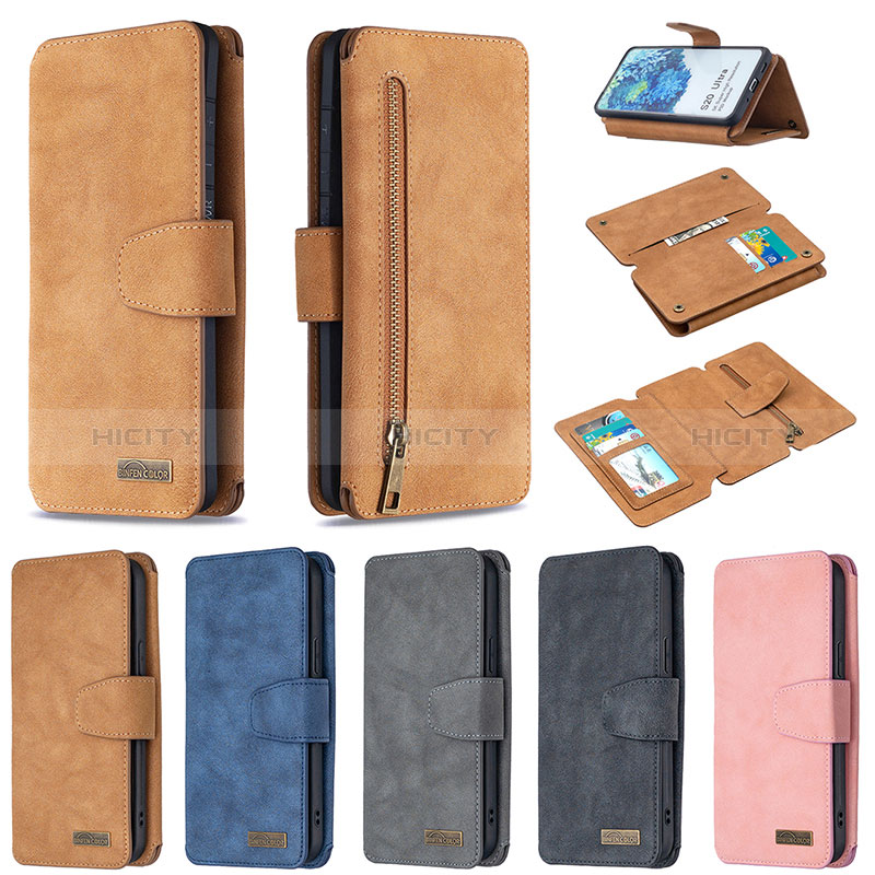 Coque Portefeuille Livre Cuir Etui Clapet B18F pour Samsung Galaxy S20 Ultra 5G Plus