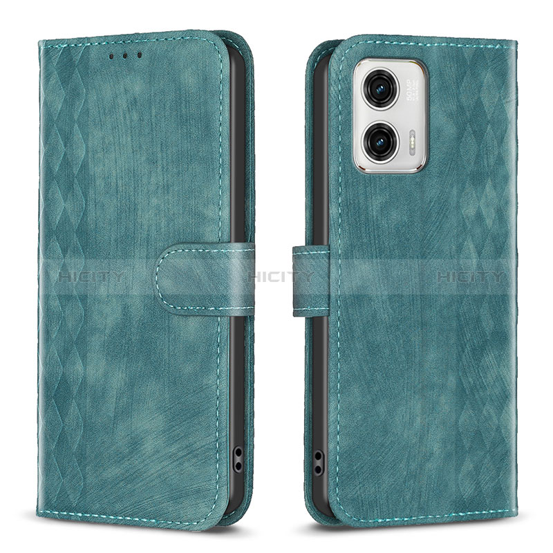 Coque Portefeuille Livre Cuir Etui Clapet B21F pour Motorola Moto G73 5G Plus