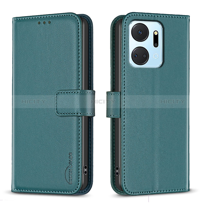 Coque Portefeuille Livre Cuir Etui Clapet B22F pour Huawei Honor X7a Plus