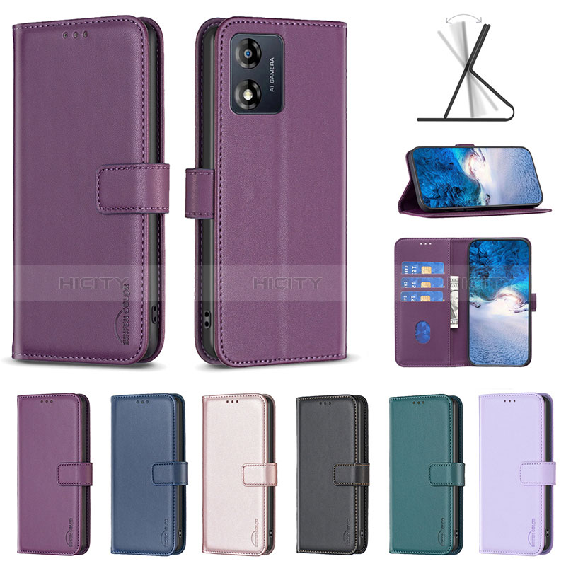 Coque Portefeuille Livre Cuir Etui Clapet B22F pour Motorola Moto E13 Plus