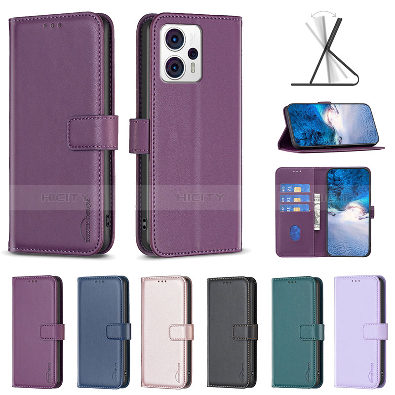 Coque Portefeuille Livre Cuir Etui Clapet B22F pour Motorola Moto G13 Plus