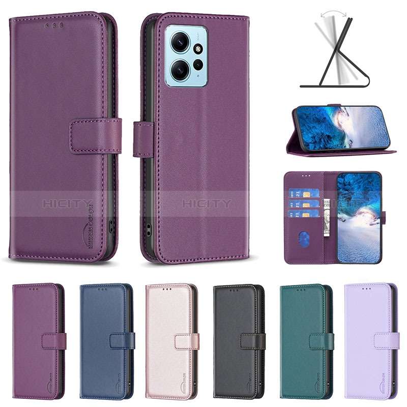 Coque Portefeuille Livre Cuir Etui Clapet B22F pour Xiaomi Redmi Note 12 4G Plus