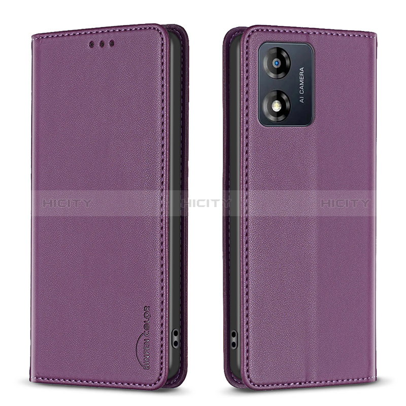 Coque Portefeuille Livre Cuir Etui Clapet B23F pour Motorola Moto E13 Plus