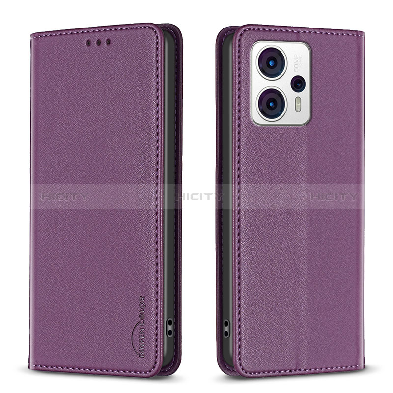 Coque Portefeuille Livre Cuir Etui Clapet B23F pour Motorola Moto G13 Plus