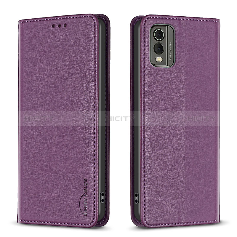 Coque Portefeuille Livre Cuir Etui Clapet B23F pour Nokia C210 Plus