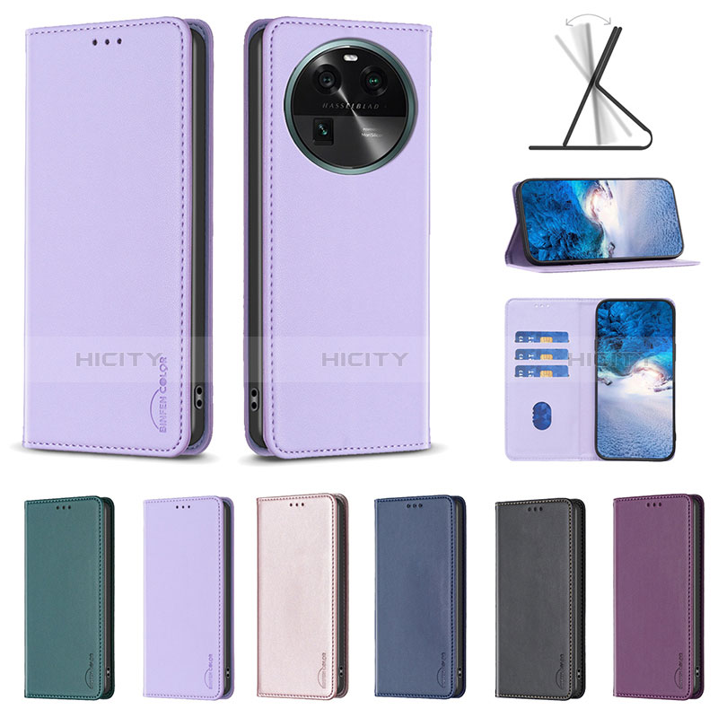 Coque Portefeuille Livre Cuir Etui Clapet B24F pour Oppo Find X6 Pro 5G Plus