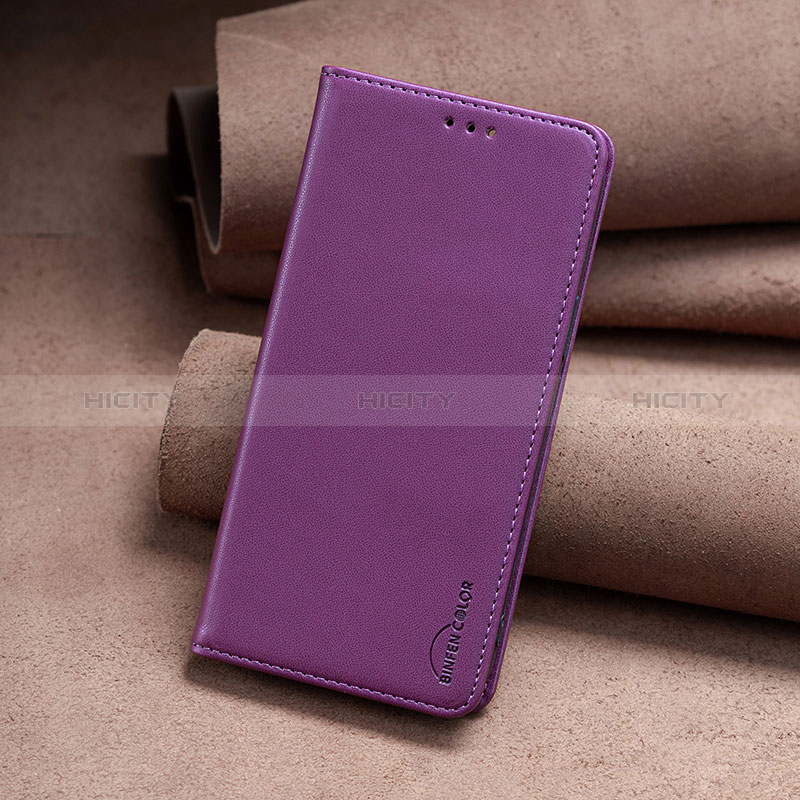 Coque Portefeuille Livre Cuir Etui Clapet B24F pour Oppo Find X6 Pro 5G Violet Plus