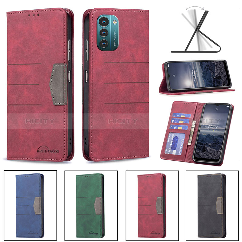 Coque Portefeuille Livre Cuir Etui Clapet B26F pour Nokia G11 Plus