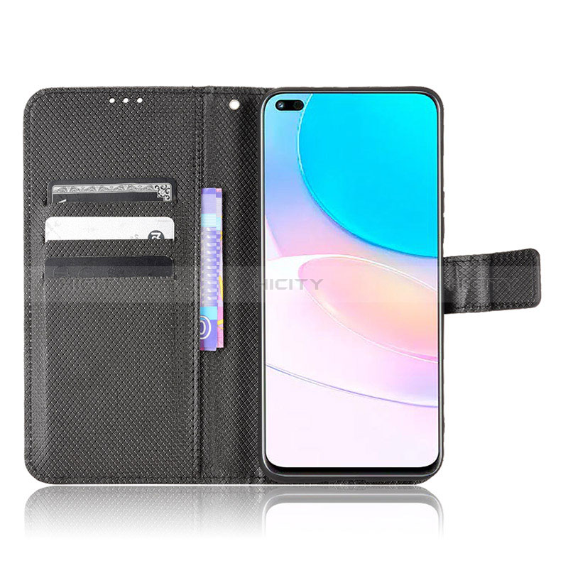 Coque Portefeuille Livre Cuir Etui Clapet BY1 pour Huawei Honor 50 Lite Plus