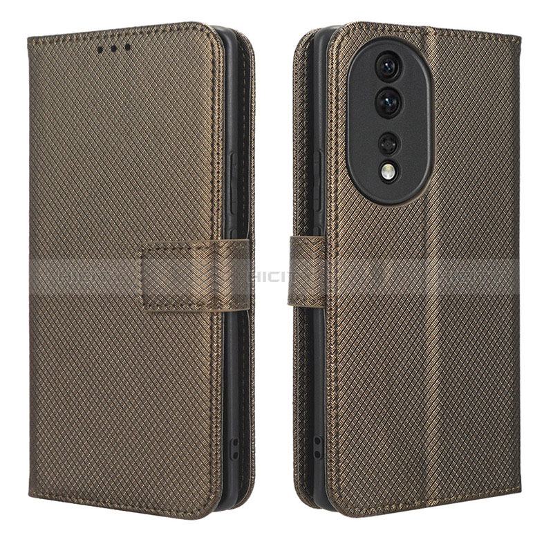 Coque Portefeuille Livre Cuir Etui Clapet BY1 pour Huawei Honor 80 5G Plus