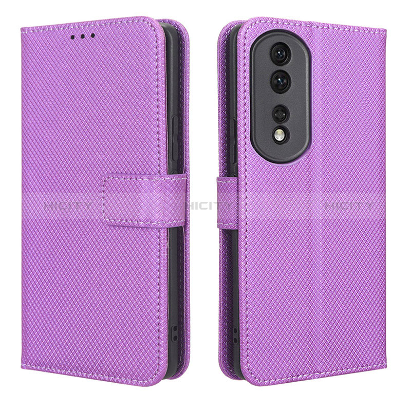 Coque Portefeuille Livre Cuir Etui Clapet BY1 pour Huawei Honor 80 Pro 5G Plus