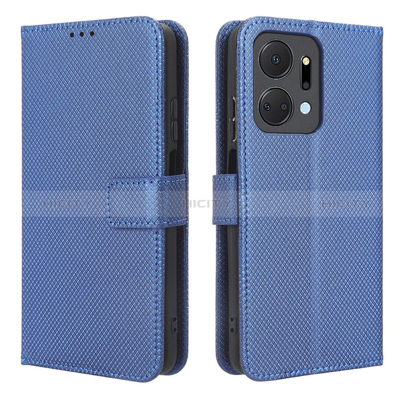 Coque Portefeuille Livre Cuir Etui Clapet BY1 pour Huawei Honor X7a Plus