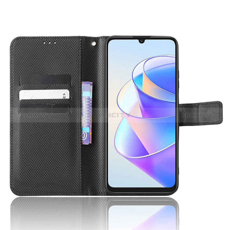 Coque Portefeuille Livre Cuir Etui Clapet BY1 pour Huawei Honor X7a Plus