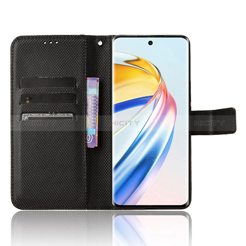 Coque Portefeuille Livre Cuir Etui Clapet BY1 pour Huawei Honor X9b 5G Plus