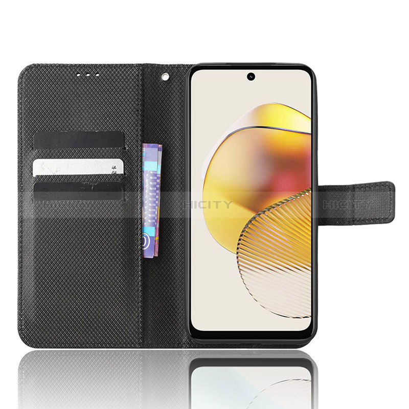 Coque Portefeuille Livre Cuir Etui Clapet BY1 pour Motorola Moto G73 5G Plus