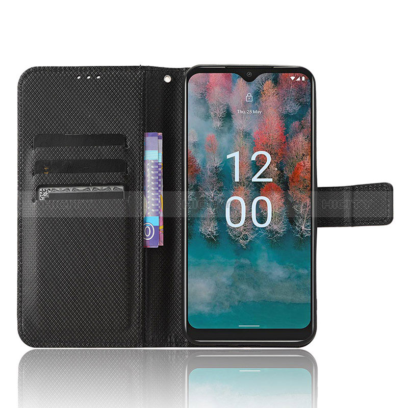 Coque Portefeuille Livre Cuir Etui Clapet BY1 pour Nokia C12 Plus Plus