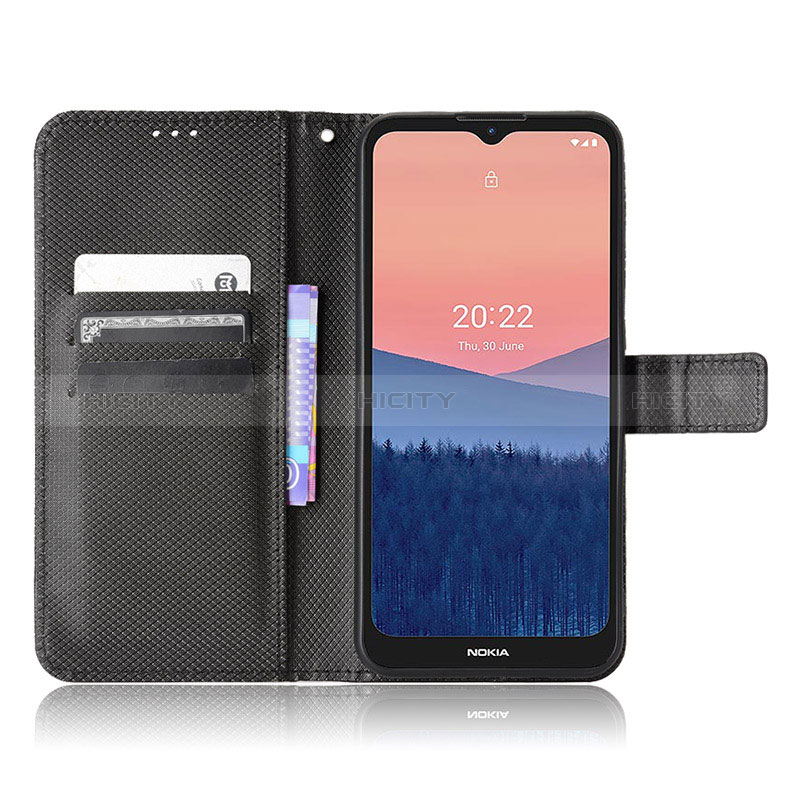 Coque Portefeuille Livre Cuir Etui Clapet BY1 pour Nokia C21 Plus