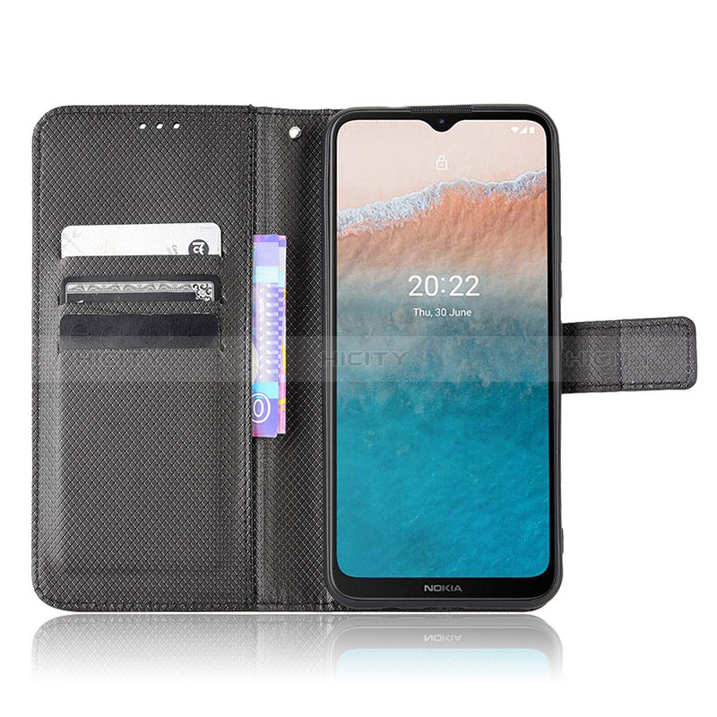 Coque Portefeuille Livre Cuir Etui Clapet BY1 pour Nokia C21 Plus Plus