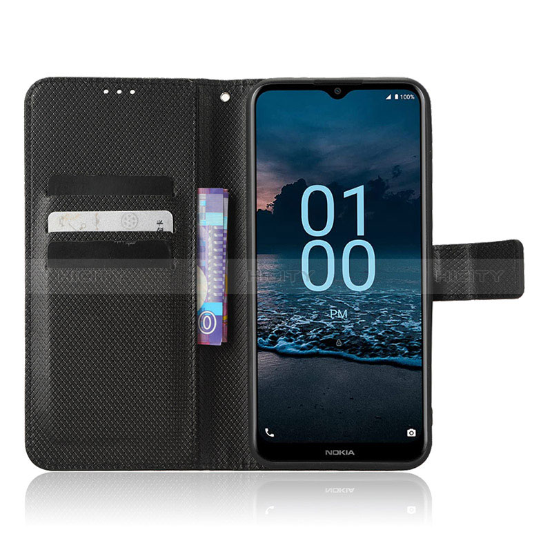 Coque Portefeuille Livre Cuir Etui Clapet BY1 pour Nokia G100 Plus