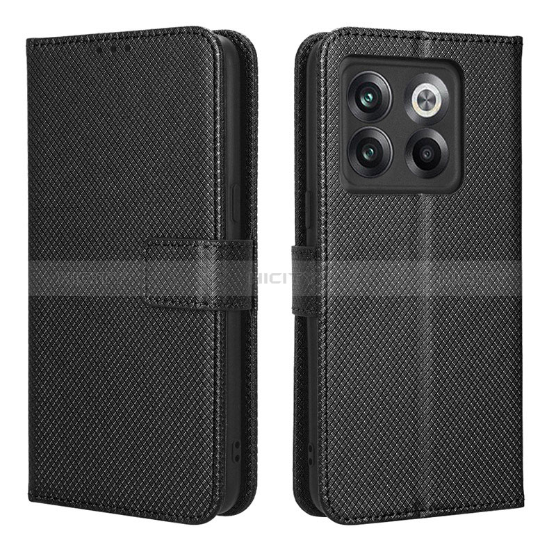 Coque Portefeuille Livre Cuir Etui Clapet BY1 pour OnePlus Ace Pro 5G Noir Plus