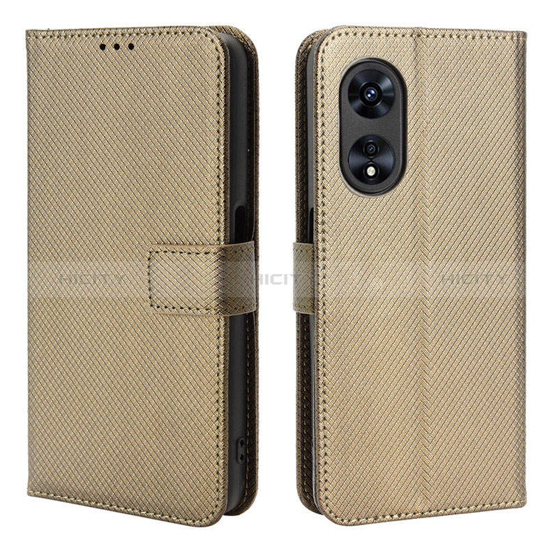 Coque Portefeuille Livre Cuir Etui Clapet BY1 pour Oppo A1 5G Plus