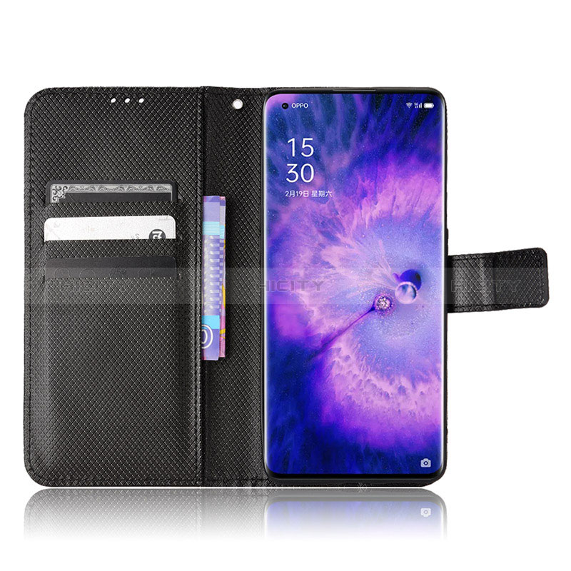 Coque Portefeuille Livre Cuir Etui Clapet BY1 pour Oppo Find X5 5G Plus