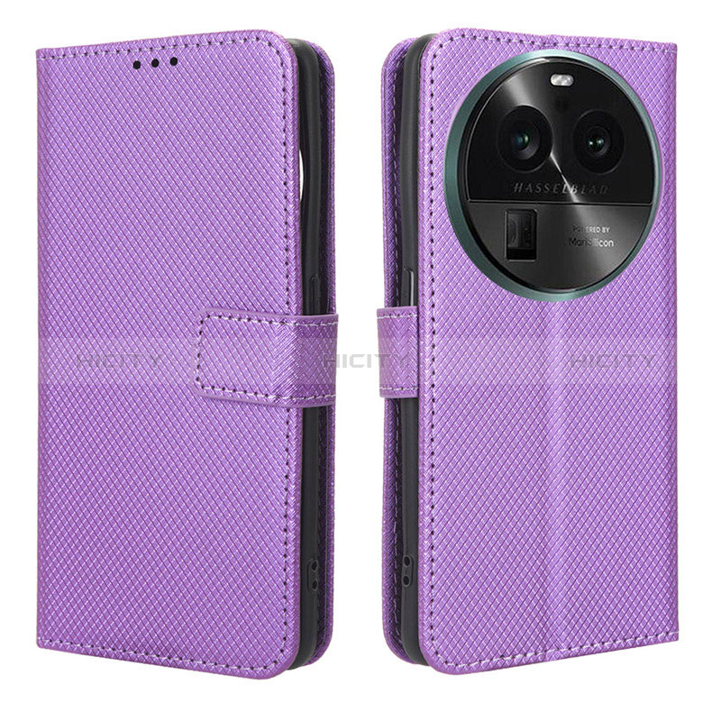 Coque Portefeuille Livre Cuir Etui Clapet BY1 pour Oppo Find X6 5G Plus