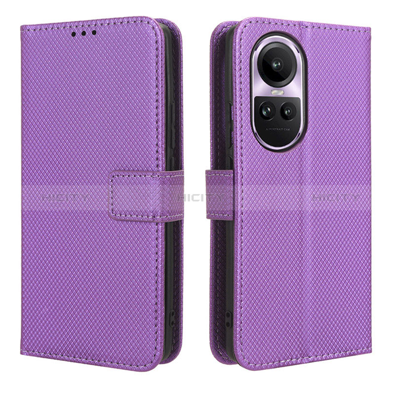 Coque Portefeuille Livre Cuir Etui Clapet BY1 pour Oppo Reno10 Pro 5G Plus