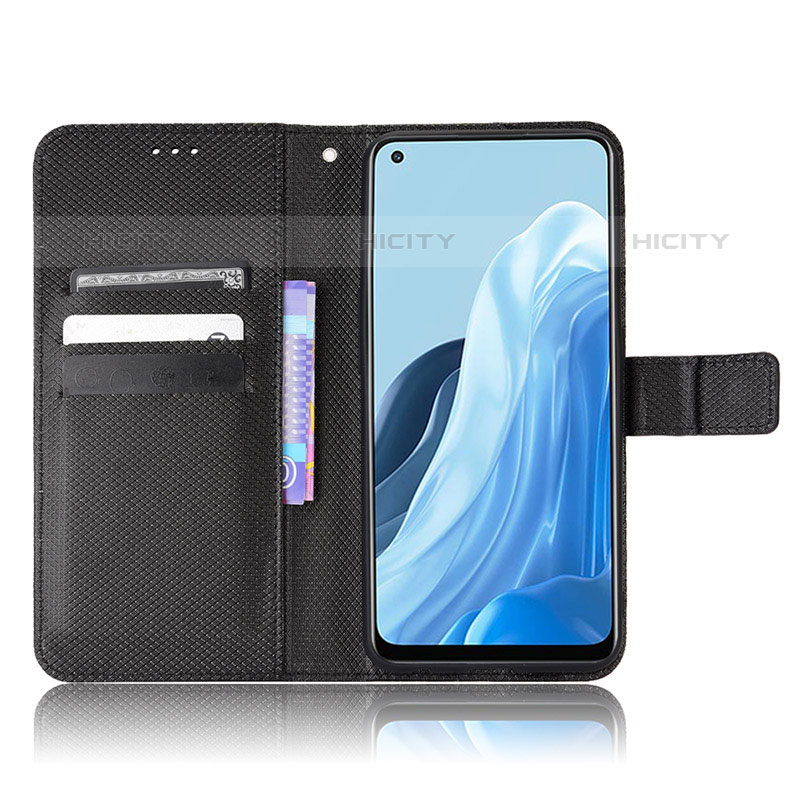 Coque Portefeuille Livre Cuir Etui Clapet BY1 pour Oppo Reno7 5G Plus