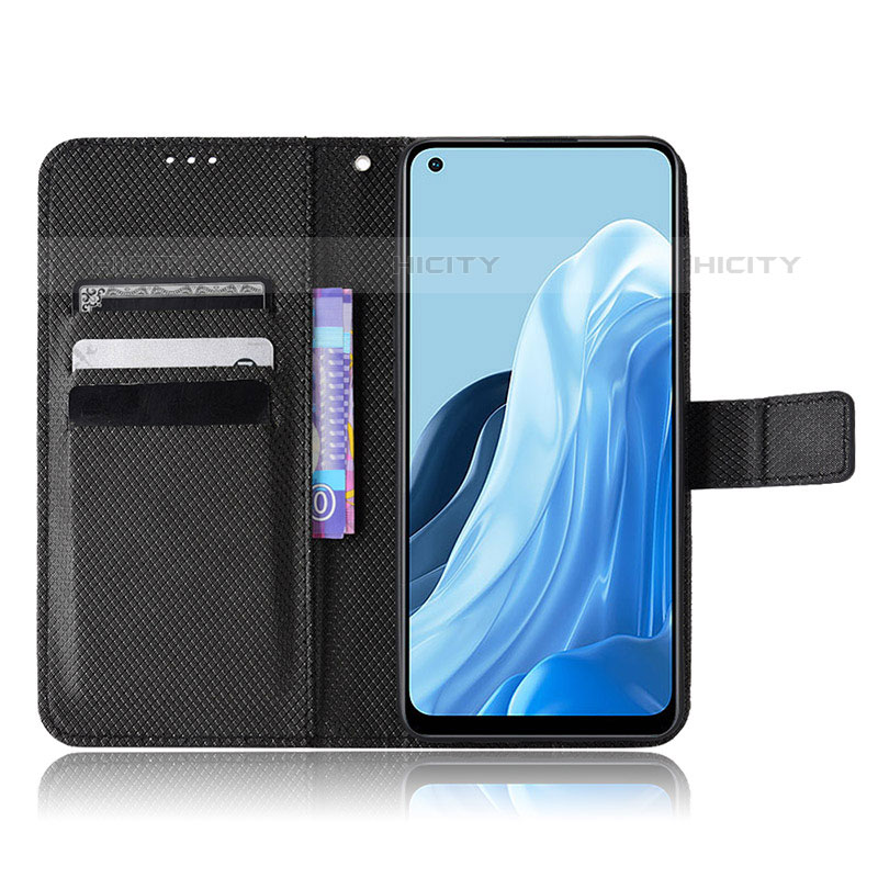 Coque Portefeuille Livre Cuir Etui Clapet BY1 pour Oppo Reno8 4G Plus