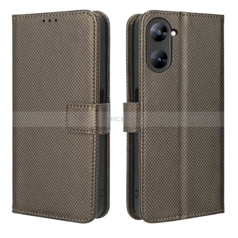 Coque Portefeuille Livre Cuir Etui Clapet BY1 pour Realme 10S 5G Plus