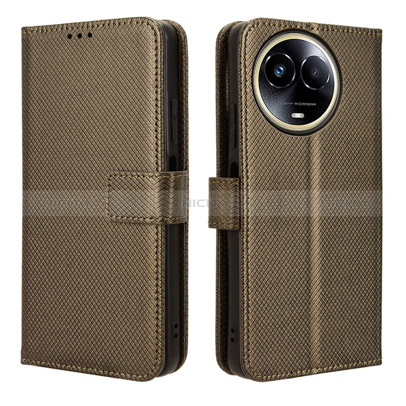 Coque Portefeuille Livre Cuir Etui Clapet BY1 pour Realme 11 5G Plus