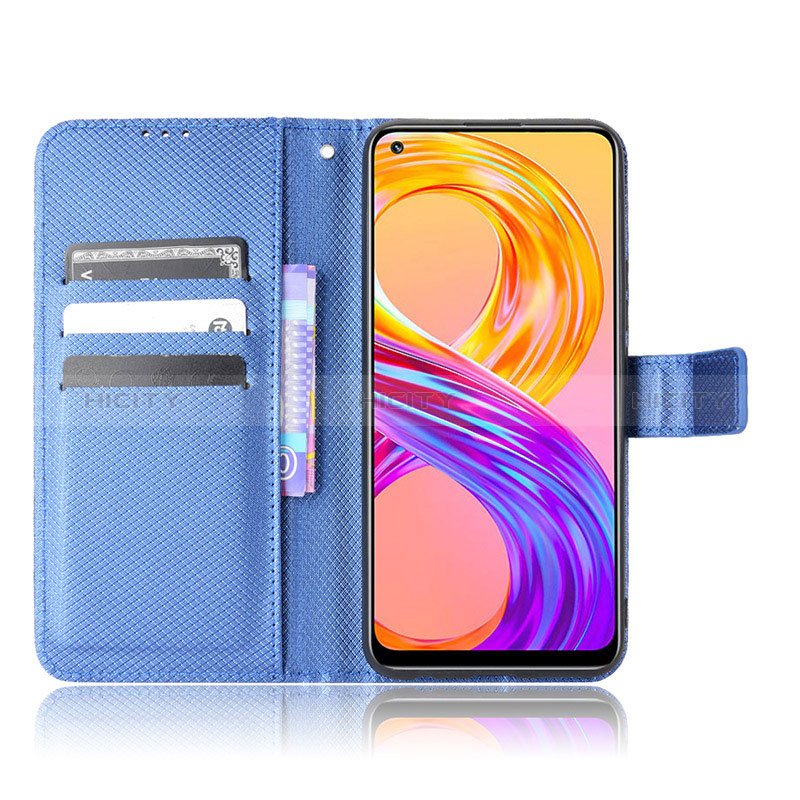 Coque Portefeuille Livre Cuir Etui Clapet BY1 pour Realme 8 Pro Plus