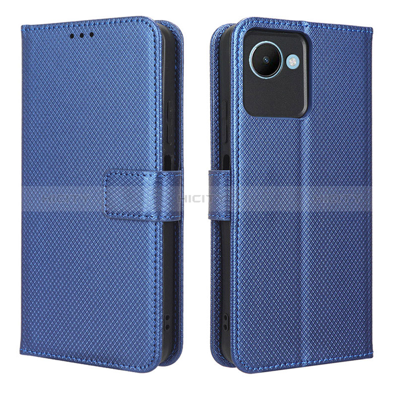 Coque Portefeuille Livre Cuir Etui Clapet BY1 pour Realme C30s Plus