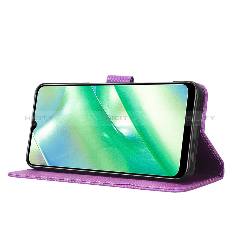 Coque Portefeuille Livre Cuir Etui Clapet BY1 pour Realme C33 (2023) Plus